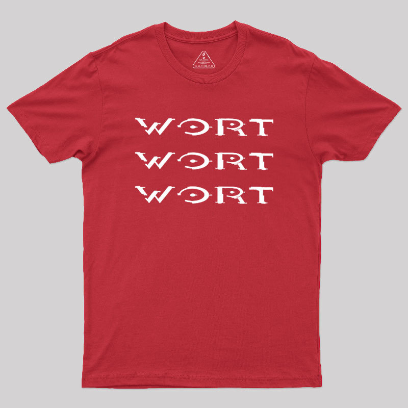 Wort Wort Wort Geek T-Shirt