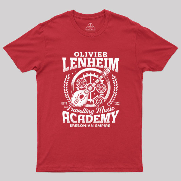 Olivier Lenheim Academy Geek T-Shirt