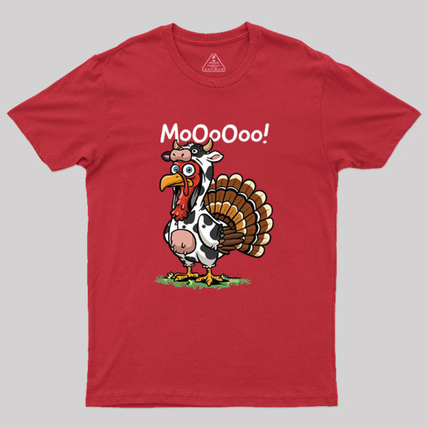 Turkey Moo Geek T-Shirt
