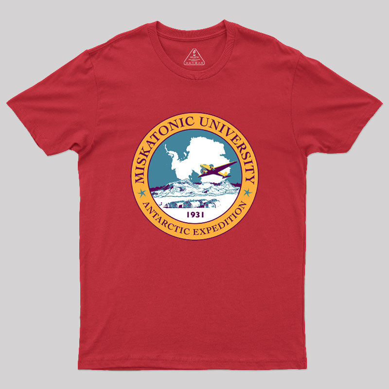 Miskatonic University Antarctic Expedition 1931 Geek T-Shirt