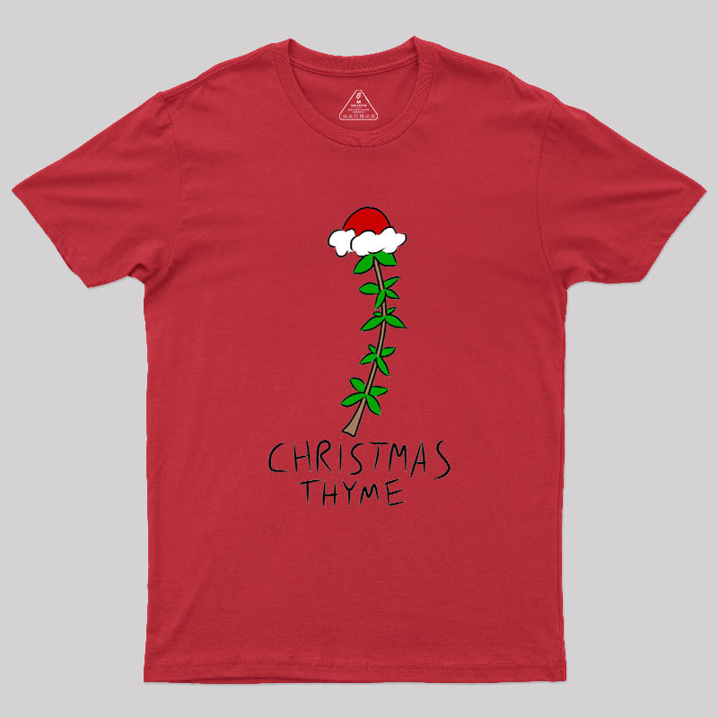 Christmas Thyme Geek T-Shirt