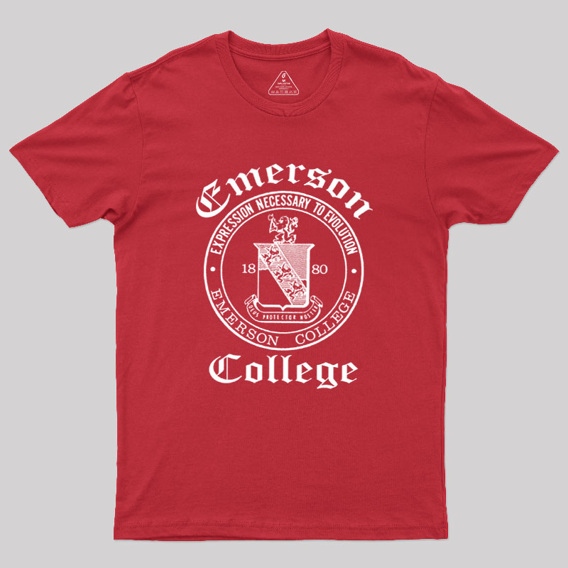 Emerson College Geek T-Shirt