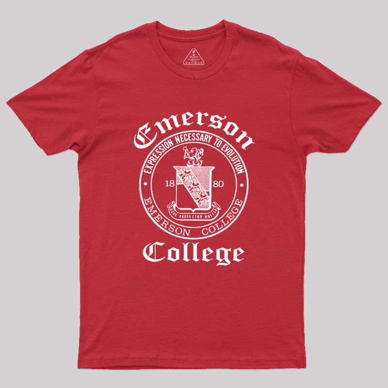 Emerson College Geek T-Shirt