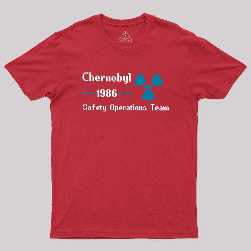 Geeksoutfit Chernobyl 1986 Geek T-Shirt for Sale