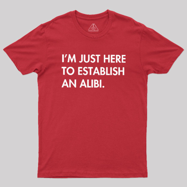 Alibi Geek T-Shirt