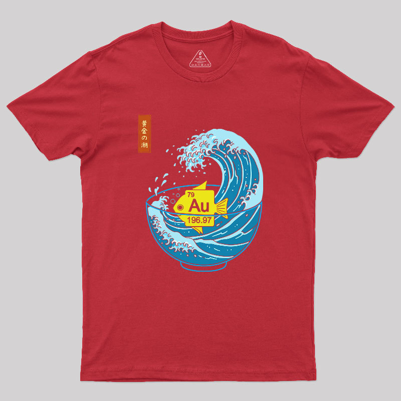Golden Wave Geek T-Shirt