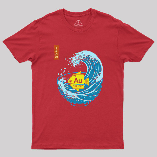 Golden Wave Geek T-Shirt