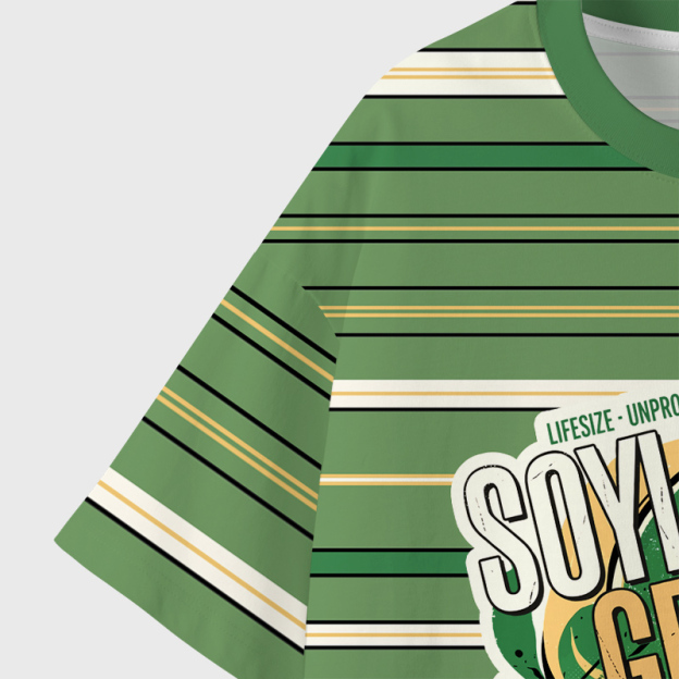 Soylent Green Geek Eco Oversized Graphic Tees