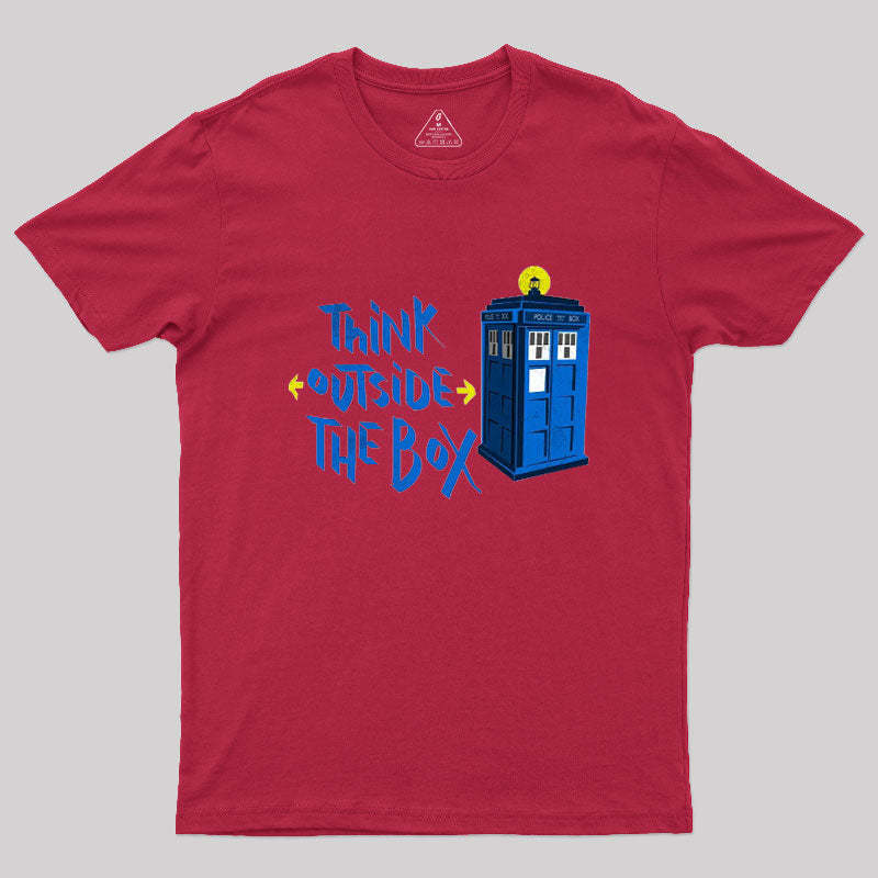 Think Outside The Box Geek T-Shirt