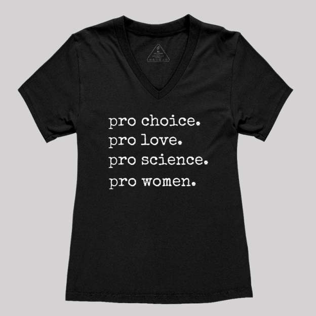 Pro Choice Women's V-Neck T-shirt