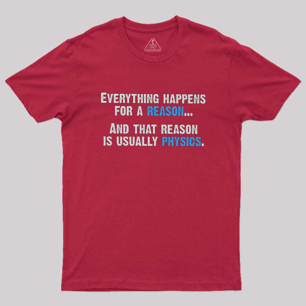 Physics Is The Reason Geek T-Shirt