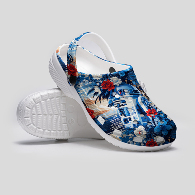 Robot Geek Rubber Clogs