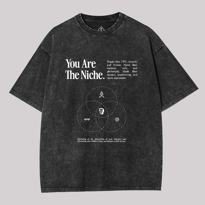 You Are The Niche Washed T-shirt