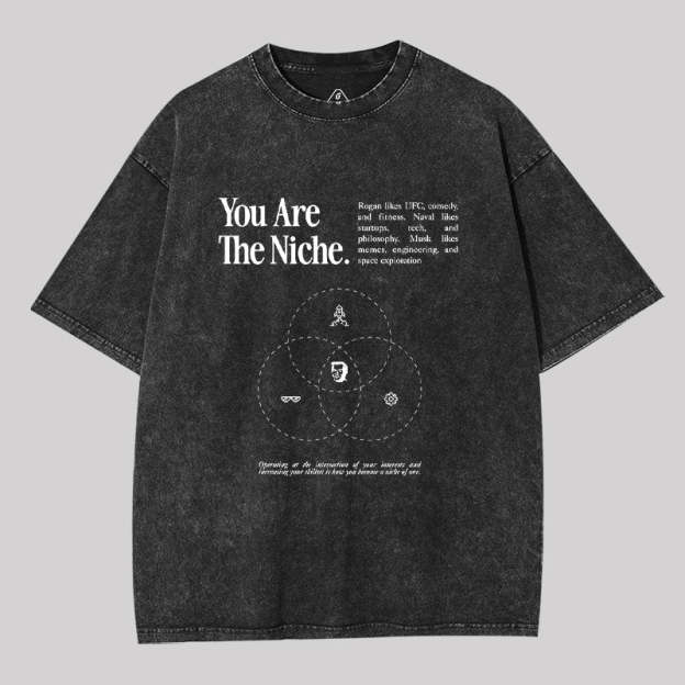 You Are The Niche Washed T-shirt