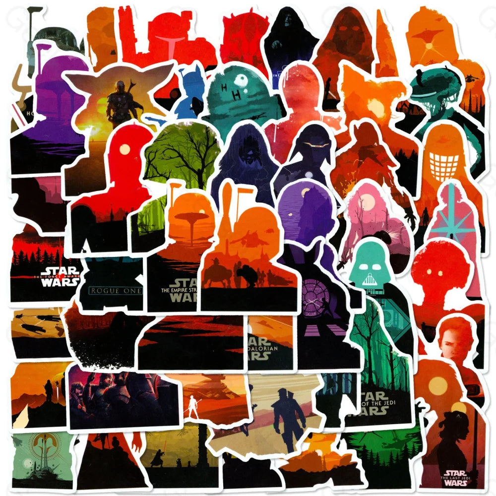50 New Star Landscape Stickers