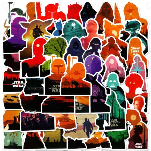 50 New Star Landscape Stickers