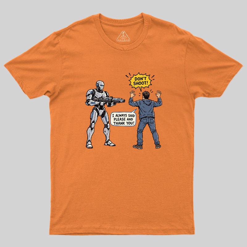 Polite Survival Geek T-Shirt