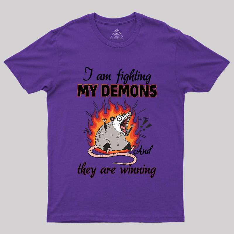 Demon Battle Geek T-Shirt