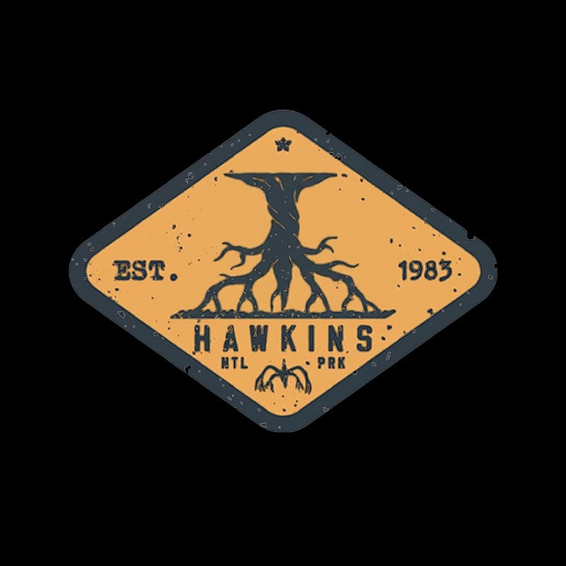Hawkins National Park Geek T-Shirt