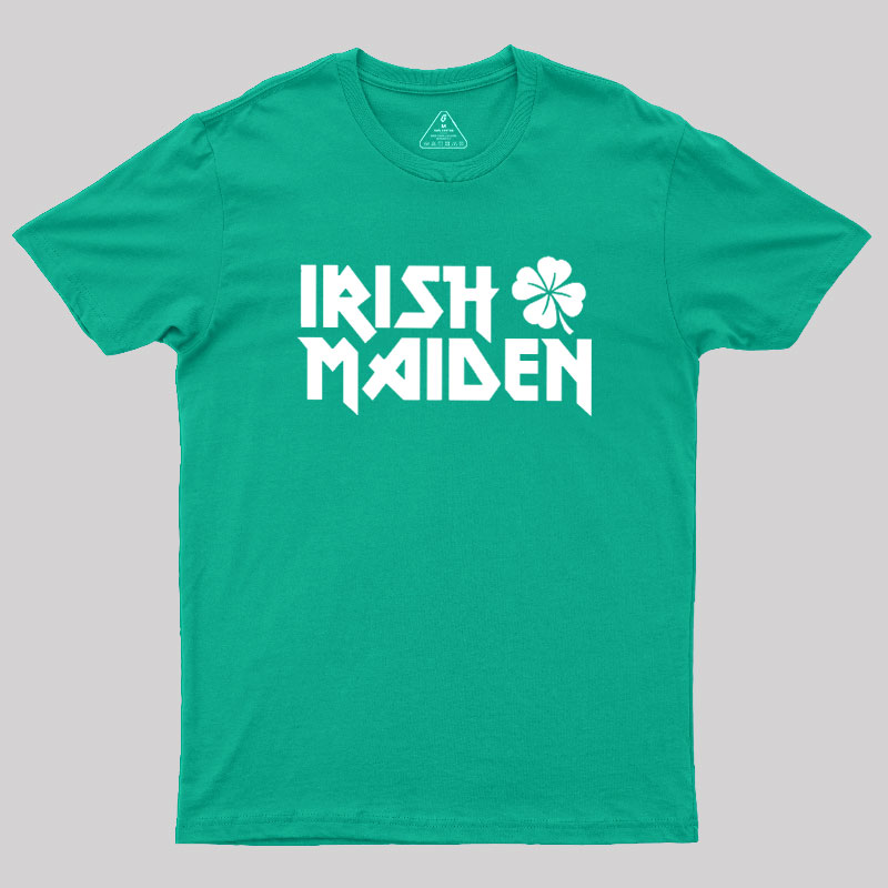 Irish Maiden Geek T-Shirt