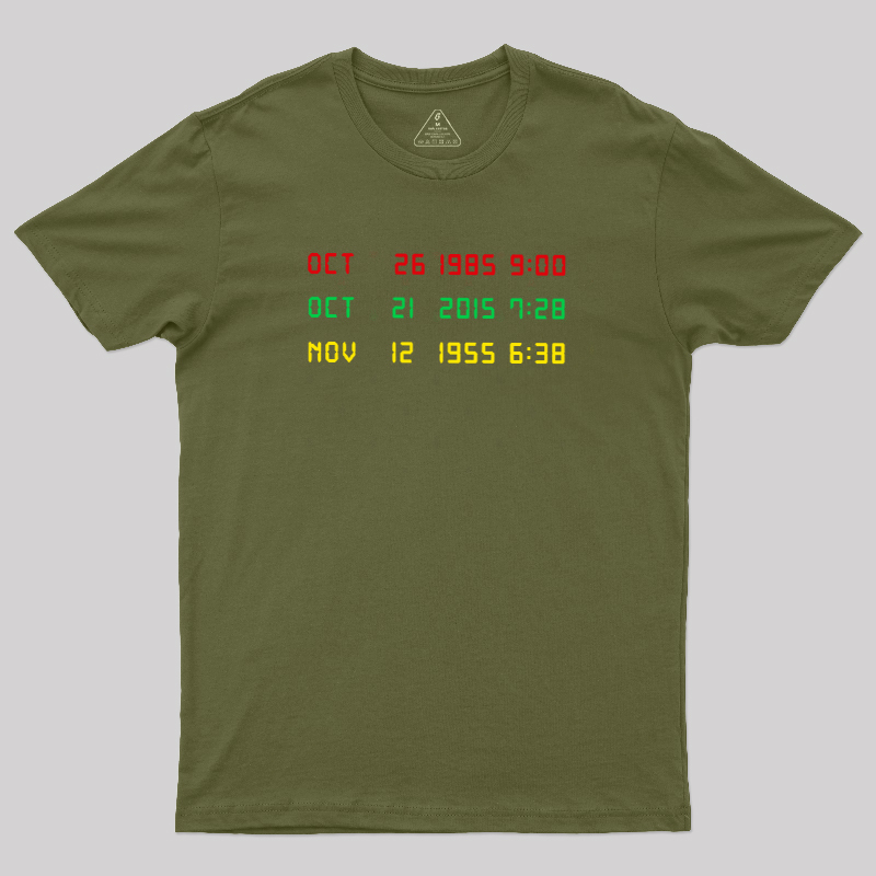 Flux Capacitor Back to the Future Geek T-Shirt