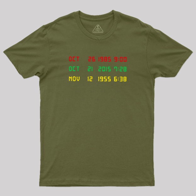 Flux Capacitor Back to the Future Geek T-Shirt