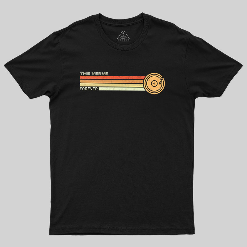 The Verve Retro Vinyl Geek T-Shirt