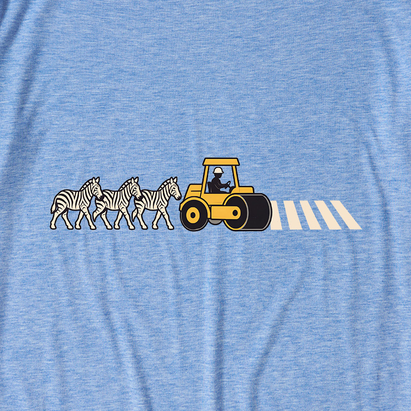 Zebra Crossing Factory Ultra Soft Heather Tee