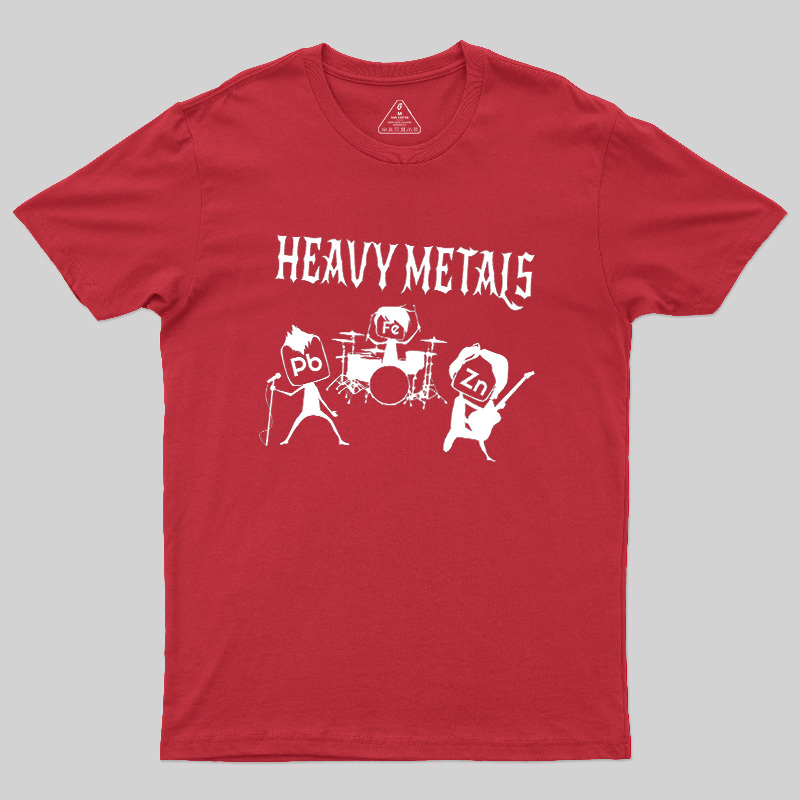Heavy Metals Geek T-Shirt