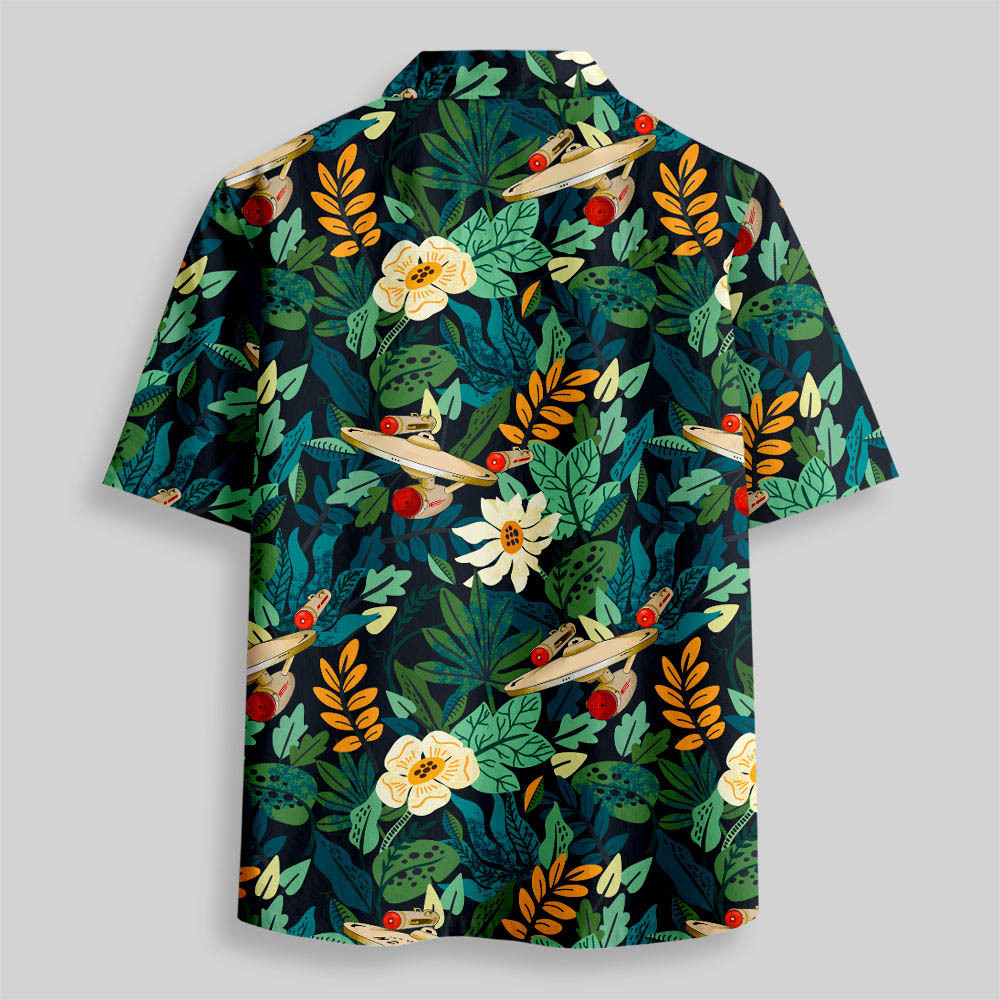 NCC-1701 Hawaii Button Up Pocket Shirt