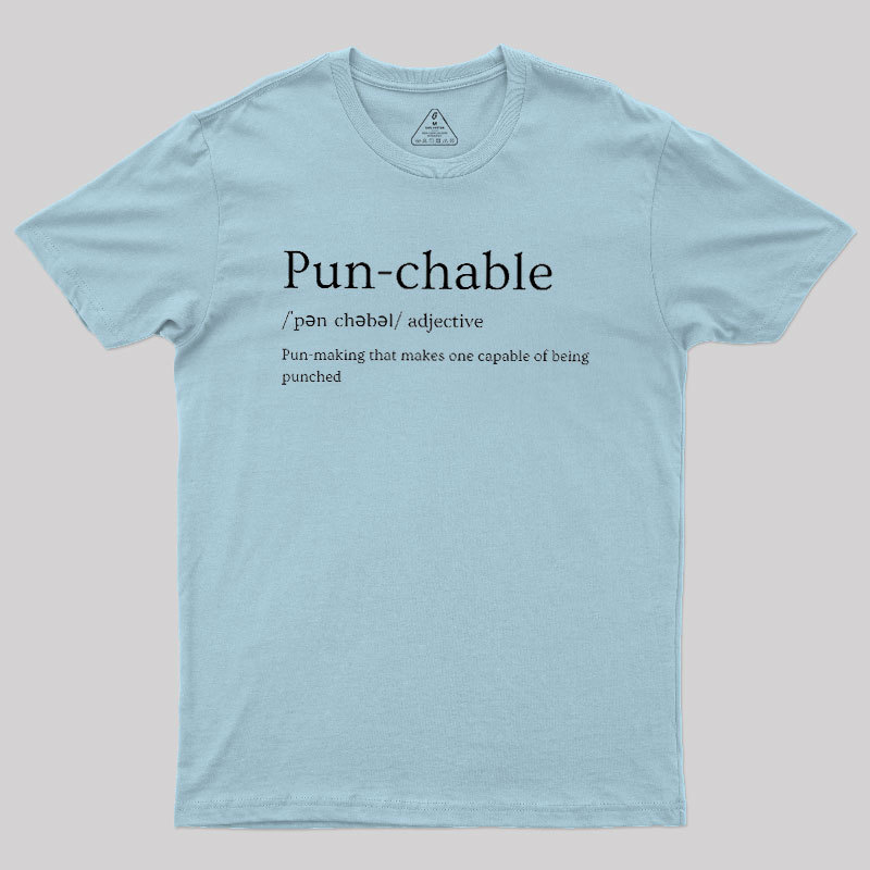 Pun-chable Geek T-Shirt