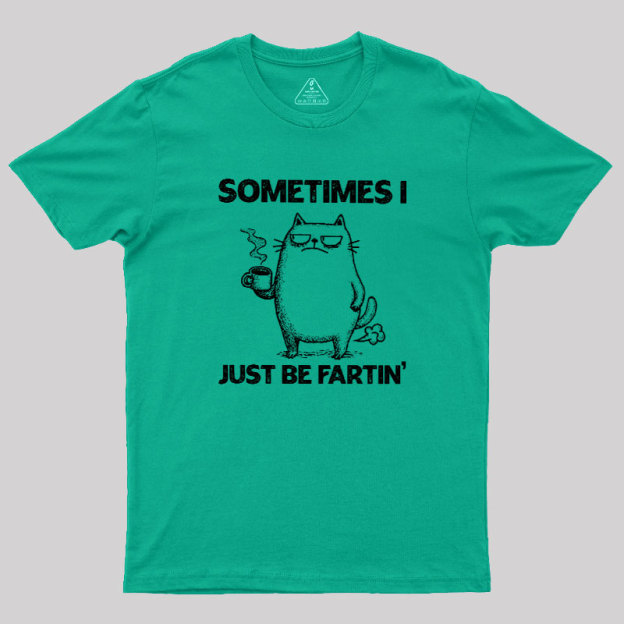 Fartin' Cat Chronicles Geek T-Shirt