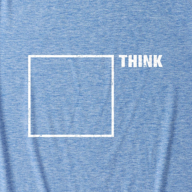 Think Outside the Box Ultra Soft Heather Tank
