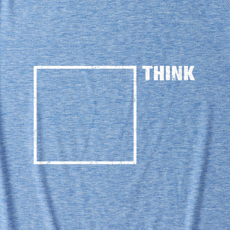 Think Outside the Box Ultra Soft Heather Tank