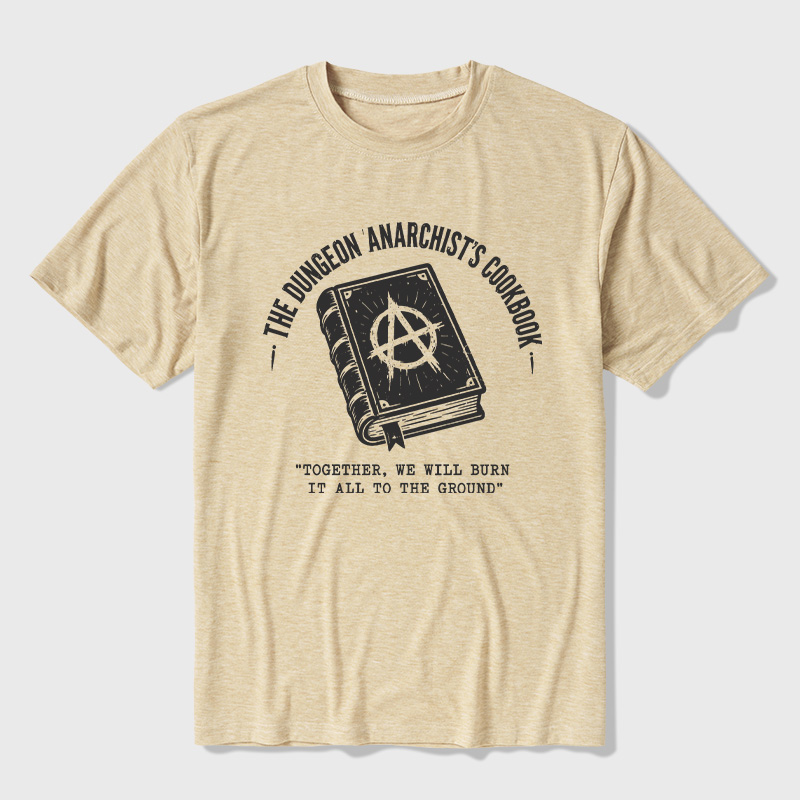 Dungeon Anarchist's Cookbook Ultra Soft Heather Tee
