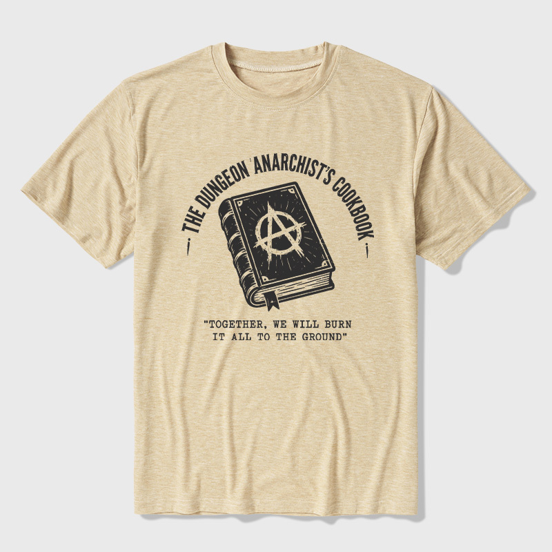 Dungeon Anarchist's Cookbook Ultra Soft Heather Tee