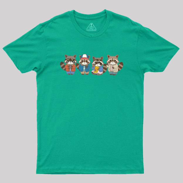 Stranger Cats Geek T-Shirt