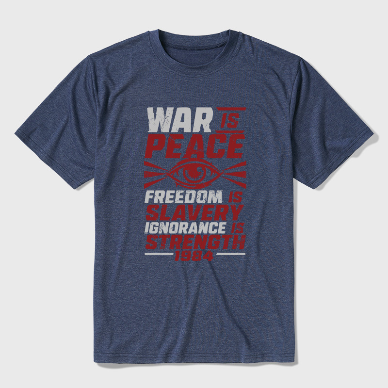 1984 Orwell Ultra Soft Heather Tee