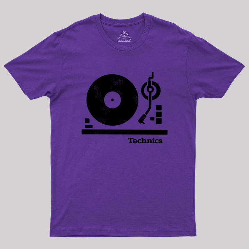 Classic 90s Technics Geek T-Shirt