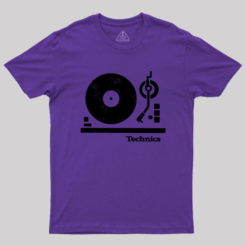 Classic 90s Technics Geek T-Shirt