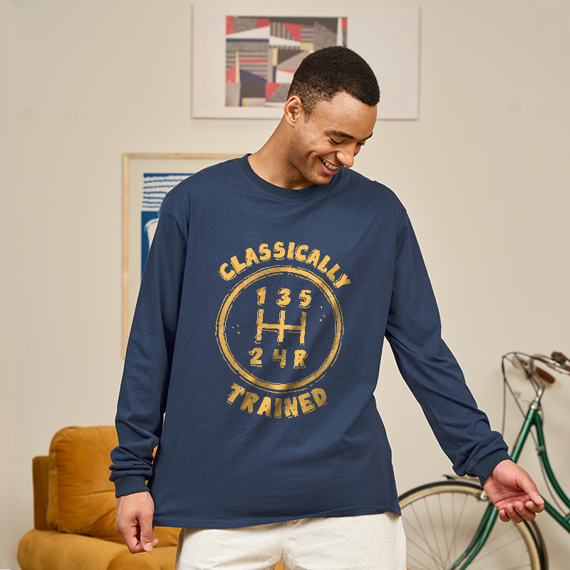 Classically Trained Hair Long Sleeve T-Shirt