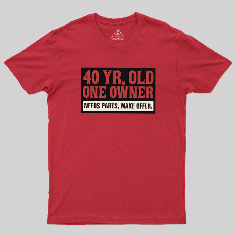 Used Model Geek T-Shirt