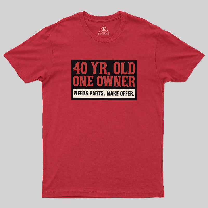 Used Model Geek T-Shirt