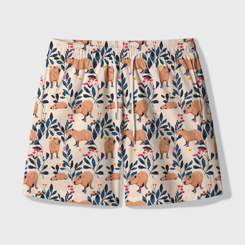 Geeksoutfit Geek Hawaiian Swim Trunks for Sale