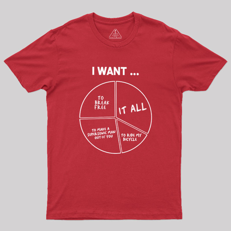 I Want To Geek T-Shirt