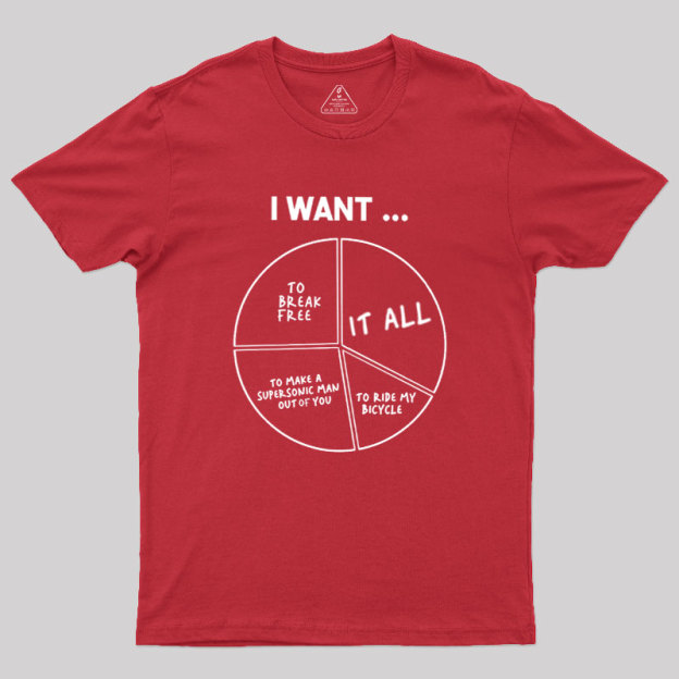 I Want To Geek T-Shirt