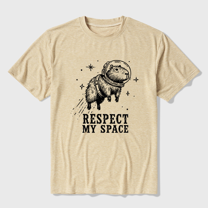 Respect My Space Ultra Soft Heather Tees