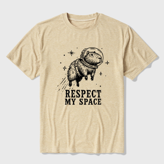 Respect My Space Ultra Soft Heather Tees