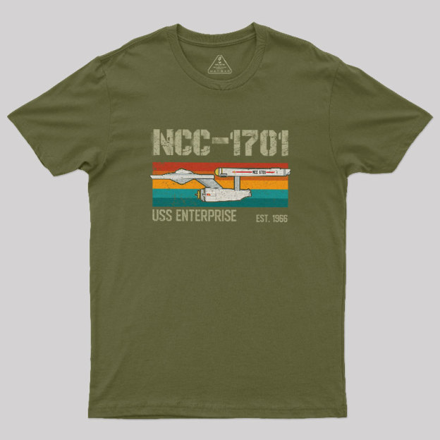 NCC-1701 USS ENTERPRISE Geek T-Shirt