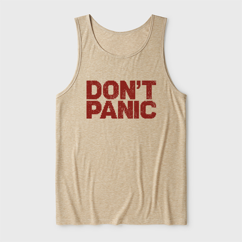 Don't Panic Ultra Soft Heather Tank